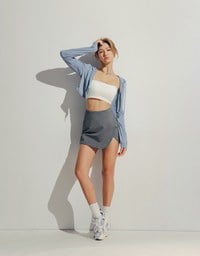 Anti-Uv Cooling Cropped Top Blazer Jacket 2.0