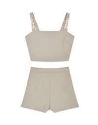 Gold Chain Shoulder Strap Setwear