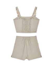 Gold Chain Shoulder Strap Setwear