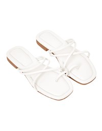 All-Match Soft Q-Line Slip-On Flat Sandals