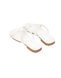 All-Match Soft Q-Line Slip-On Flat Sandals