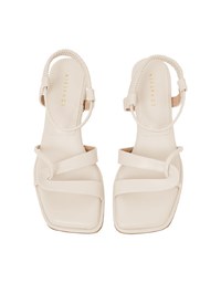 Staggered Elastic Back Sandals
