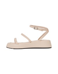 Slip-On Mid-Heel Sandals