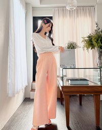 Pastel Color Correction Knit Cardigan Top