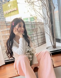 Pastel Color Correction Knit Cardigan Top