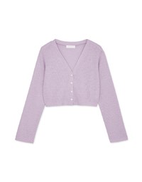 Pastel Color Correction Knit Cardigan Top