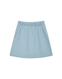 High Waisted Denim Jeans Skirt