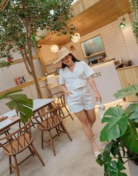 Double Crop Blazer (With Shoulder Pads)