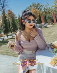 Two Piece V Neck Crop Knit Top