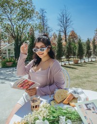 Two Piece V Neck Crop Knit Top