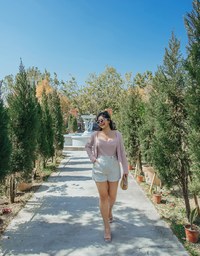 Two Piece V Neck Crop Knit Top
