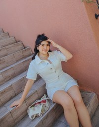 Edgy Smart Button Up Denim Jeans Playsuit