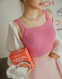 Thick Strap Crop Cami Top