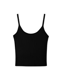 2way Gold Button Knit Cami Top
