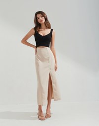 Refined Knit Tank Bra Top
