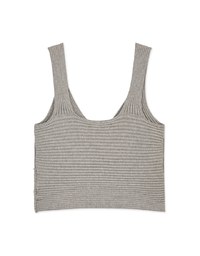 Refined Knit Tank Bra Top