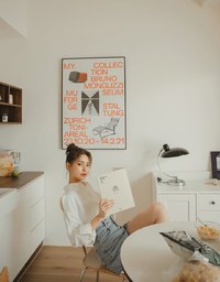 Plain Cutout Button-down Loose Long-sleeved Shirt