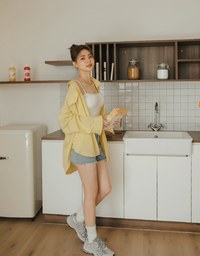 Anti-Wrinkle Iron Free Loose Long Blouse Shirt