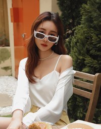 Two Piece Sheer Blouse Shirt