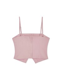 Thin Strap Slit Suit Cami Top