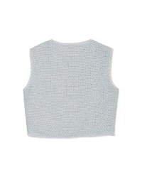 Classic Tweed Checkered Vest