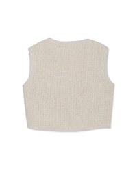 Classic Tweed Checkered Vest