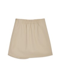Irregular Slit Suit Skirt
