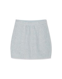 Classy Tweed Checkered Skirt