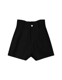 V Line High Waisted Elasticated Shorts