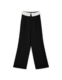 Edgy Chic Lapel Suit Pants