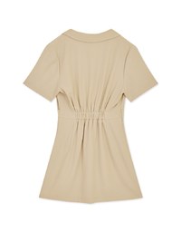 Lapel Suit Mini Dress