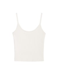 2way Gold Button Knit Cami Top
