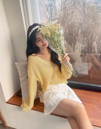 Translucent Beauty Knit Top