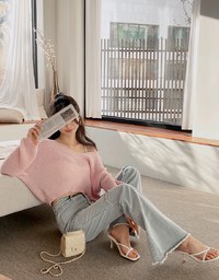 Translucent Beauty Knit Top
