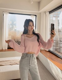 Translucent Beauty Knit Top