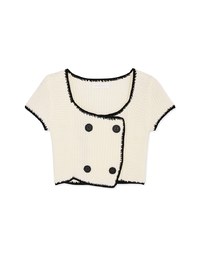 Double Crop Knit Top