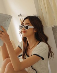 Double Crop Knit Top