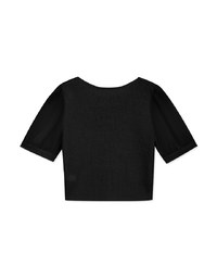 Splice Knit Crop Top