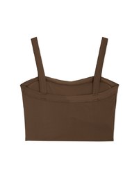 Airy Cooling Wide Shoulder Straps Bra Top