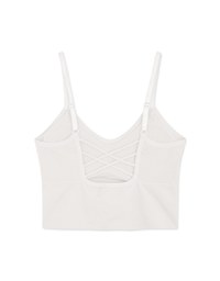 Cross U-Shaped Crop Bra Top