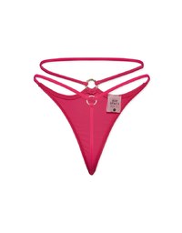 Single Ring Hollow Sexy Thong Bikini Bottom