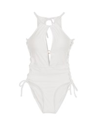 Sexy Hollow Side Strap One-Piece Swimsuit (Extended)
