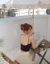 【Air 2.0】Comfortable And Hollow Out Low Back Bra Top