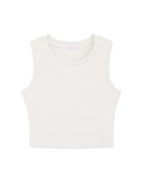 Back Hollow Button Low Back Vest (With Padding)