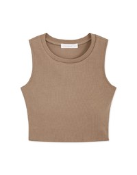 Back Hollow Button Low Back Vest (With Padding)