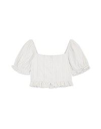 2Way Ruffled Lace Top