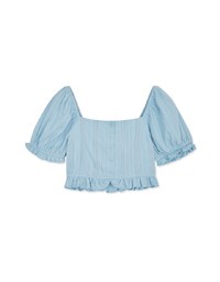 2Way Ruffled Lace Top