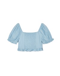 2Way Ruffled Lace Top