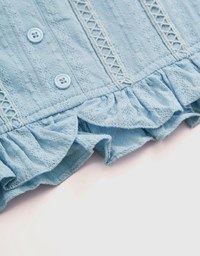 2Way Ruffled Lace Top