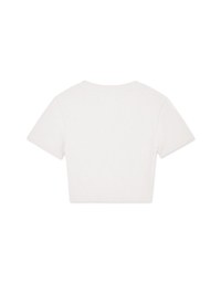 Open Collar Crop Top